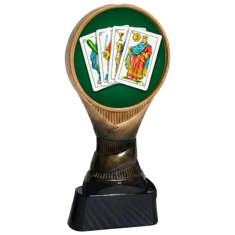 Trofeo Naipes 4 Cartas Boston