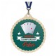 Medalla Deportiva Madera 70mm Personalizada