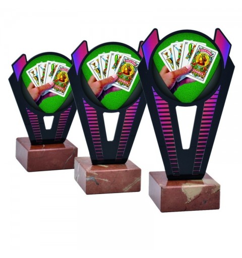 Trofeo Cartas Mus Metacrilato 0021