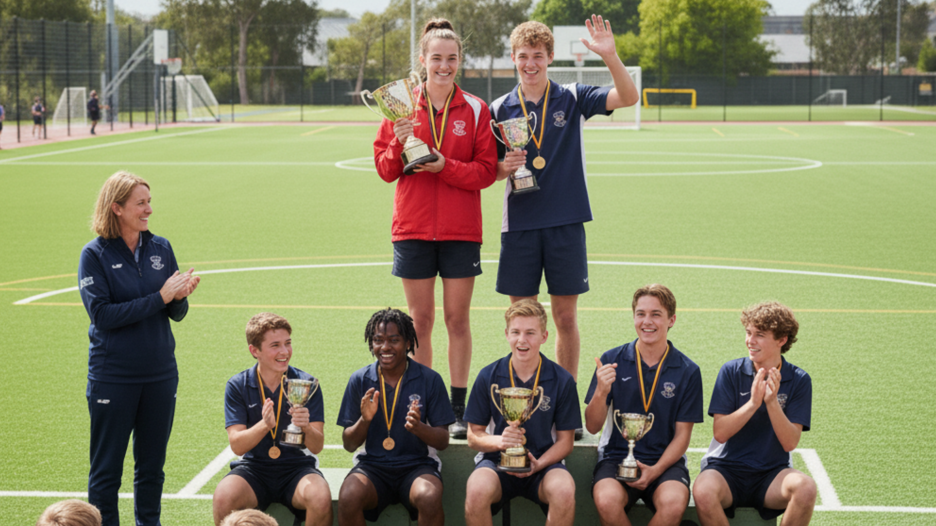 Entrega trofeos escolar Entrega trofeos escolar