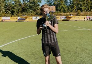 Ejemplo de trofeo deportivo moderno